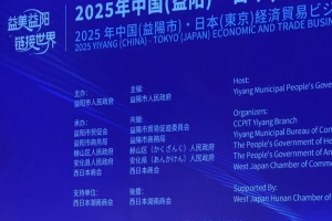 2025年中国益阳－日本东京经贸合作对接会在东京成功举行
